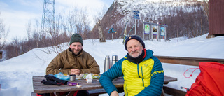 Belgarna på skidtur i fjällen:"Svårare än vanligt i år"