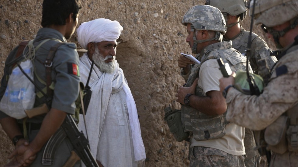 Afghanska tolkar som arbetat åt Belgien kan komma erbjudas hjälp att lämna landet. Arkivbild.