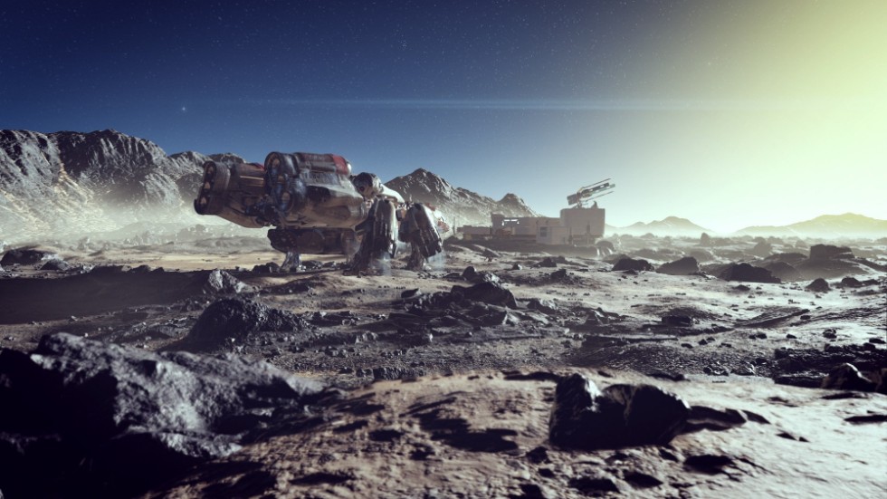 Bethesda gläntade på dörren för rymdsagan "Starfield". Pressbild.