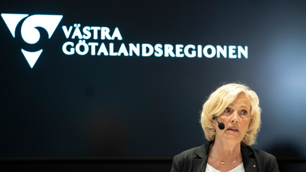 Ann Söderström, hälso- och sjukvårdsdirektör i Västra Götalandsregionen. Arkivbild.