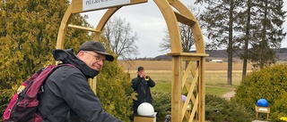 Pilgrimspark vid Västra Tollstad kyrka invigd