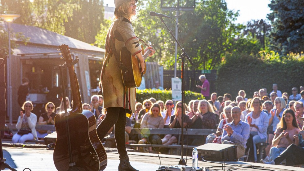 Anna Ternheim är en i raden av artister som spelat i Parksnäckan de senaste åren.