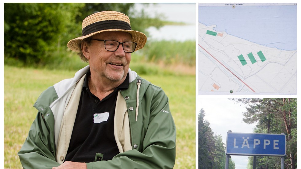 Den tilltänkta platsen för byahuset undantas inte från strandskyddet, men Anders Boman från Kreativa Läppe är ändå vid gott mod. "Någon gång kommer det att gå."