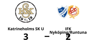 Annerfors enda målskytt när IFK Nyköping/Runtuna IK föll