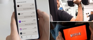Allt färre Uppsalabor kollar på Netflix och går till gymmet • Uppsägningarna av abonnemang har ökat med 300 procent