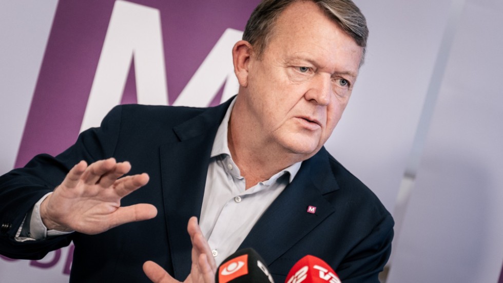 Lars Løkke Rasmussen klättrar snabbt uppåt inför folketingsvalet. Bilden togs den 14 oktober.