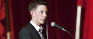 Robin, 19 år, leder Socialdemokraterna