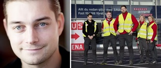 Elias från Skellefteå blir logistikchef när Bauhaus öppnar i länet: ”Känns riktigt häftigt”