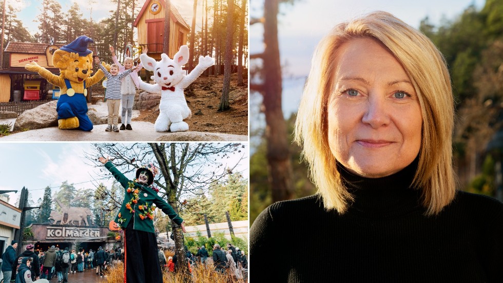 "Rekordet ligger illa till", säger Christine Karmfalk, vd på Kolmården. Till helgen drar satsningen Halloween på Kolmården igång. Det har blivit något av parkens nya högsäsong och pågår till 6 november.