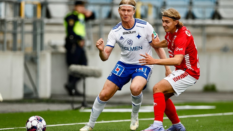 Daniel Eid hade lätt att hålla sig för skratt efter matchen.