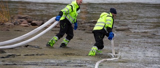 Farligt utsläpp i Kartviken – oljeförorenat vatten har runnit ned i havet: "Det får inte hända"