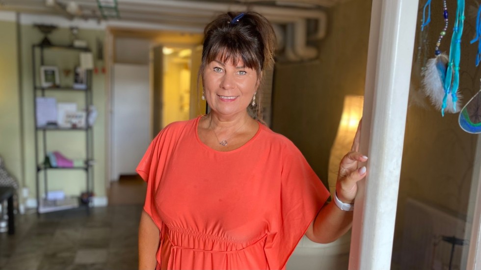 Jeanette Flyxén har tidigare haft salong hemma, flytten gav henne kollegor. "Det är ett riktigt lyft", säger hon.