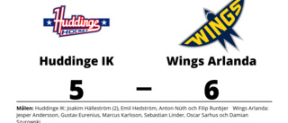 Wings Arlanda starkast i straffläggningen mot Huddinge IK