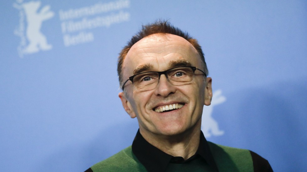 Danny Boyle gör en scenisk version av filmen "Matrix" tillsammans med professionella dansare och volontärer från Manchester. Arkivbild.
