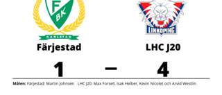 LHC J20 slog Färjestad på bortaplan