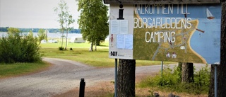 Barn på badleksak drev ut i havet vid Borgarudden