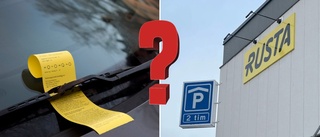 Förvirring kring regler efter böter i parkeringshus