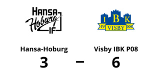 Visby IBK P08 besegrade Hansa-Hoburg med 6-3