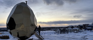 Svaret i bildtävlingen: Solägget på sin plats i nya Kiruna