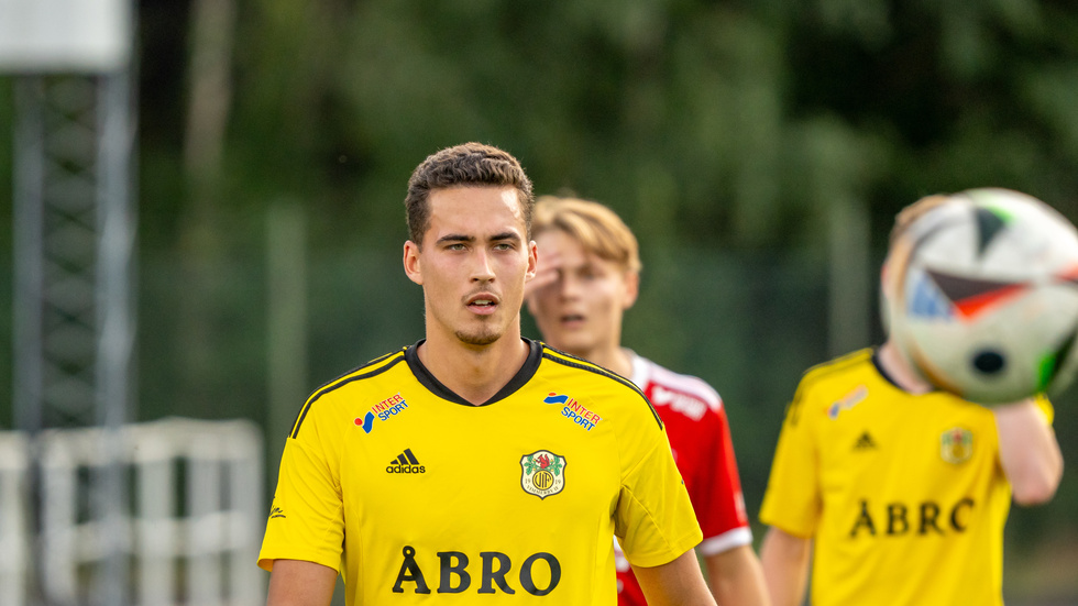 Joakim Storm var en av Vimmerbys målskyttar mot Öster.