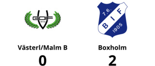 Alexander Fridlund matchvinnare när Boxholm vann mot Västerl/Malm B