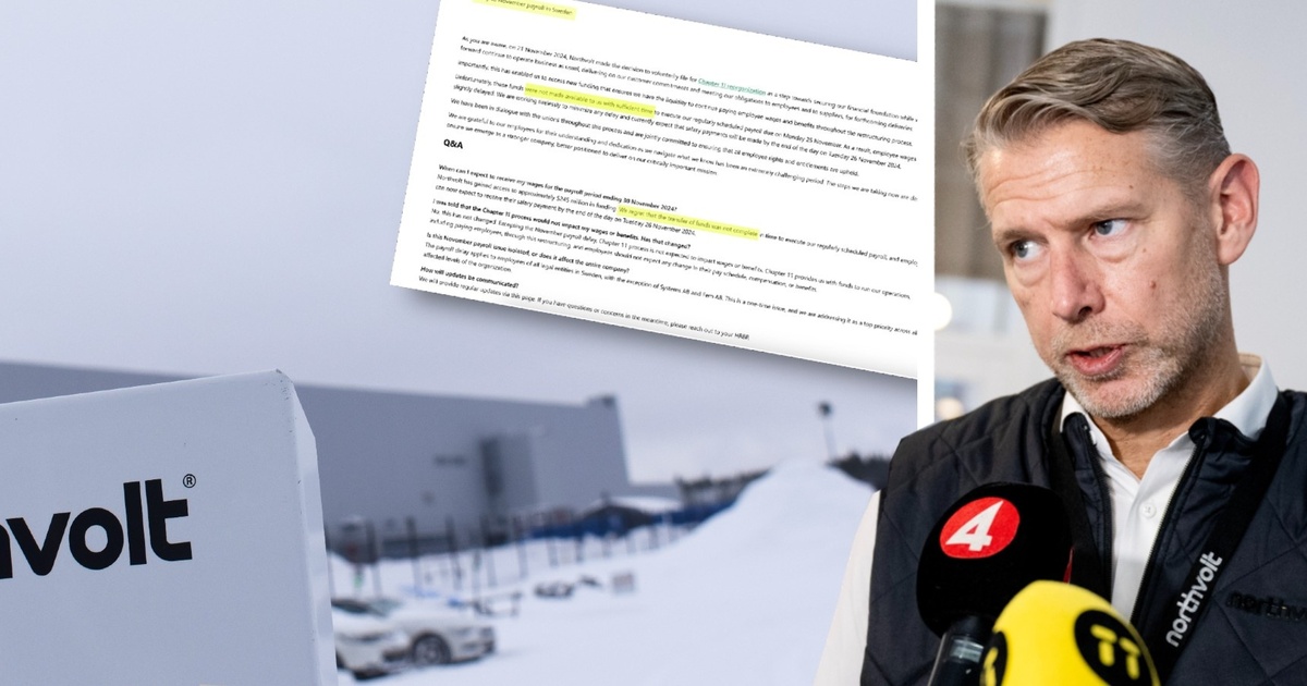 Pengar till löner saknas helt