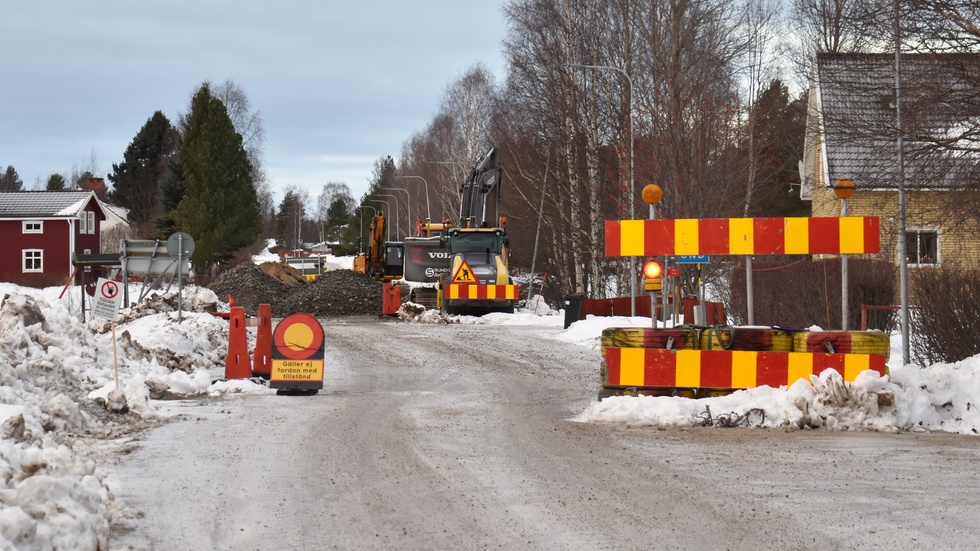 Avstängningen på Skråmträskvägen: Så är läget i arbetena