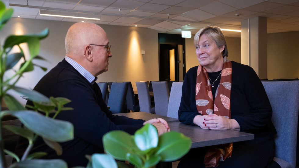 Paul Lindquist och Claudia Lindström, styrelseordförande respektive vd är eniga: "Uppsala kommun betalar för lite. Vi driver en resursskola, men får inte betalt för det."