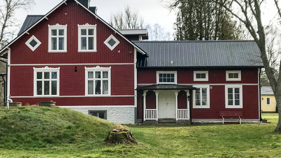 Huvudhuset på Mattsarve Gästgiveri.