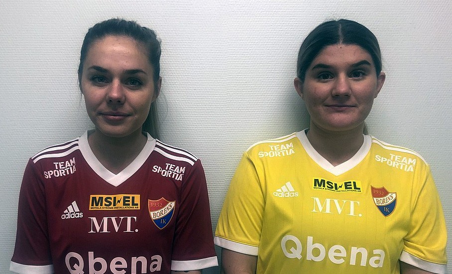 Selma Larsson och Ella Larsson ansluter till Borens IK inför nästa års division 2-säsong. De kommer närmast från Malmen i Linköping.