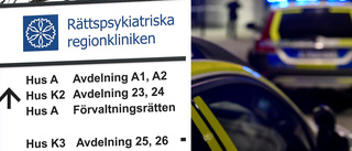 Våldsbrottsling har rymt från rättspsyk 