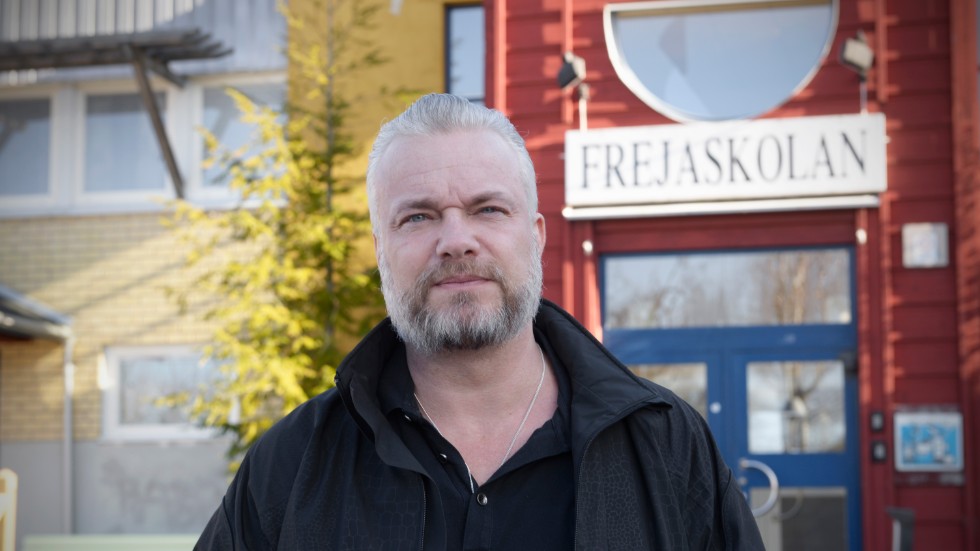Peter Forsberg, rektor på Frejaskolan. 