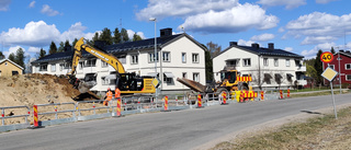 Björkgatanprojektet blir enda stora arbetet i år