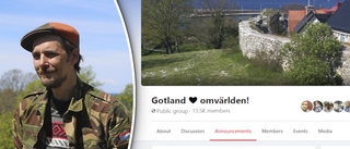 Gruppens skapare om "Gotland hjärta omvärlden"