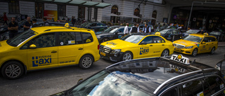 Taxiföretagen nere för räkning