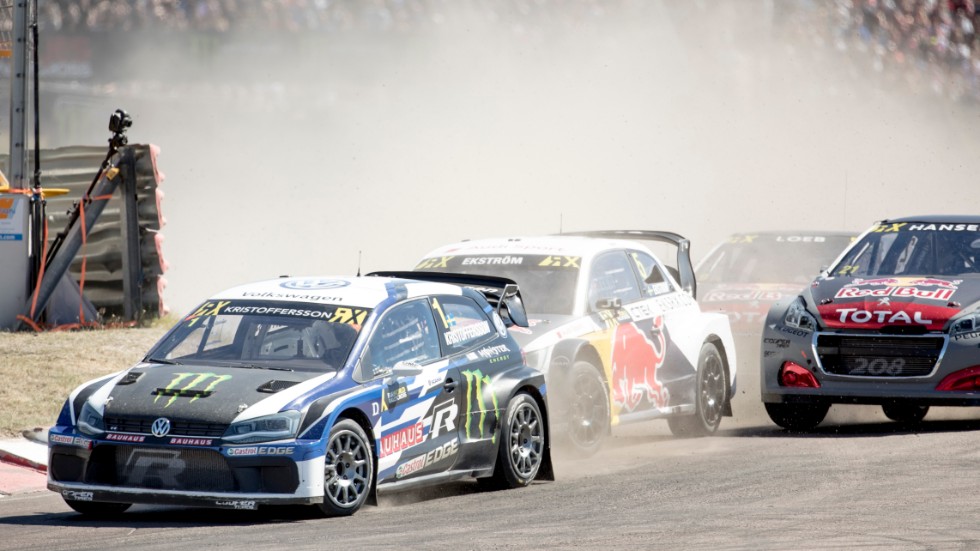 Risken är stor att det inte blir någon folkfest för rallycrossentusiaster i Höljes i början på juli. Nu tittar arrangörerna på alternativa lösningar. Arkivbild.