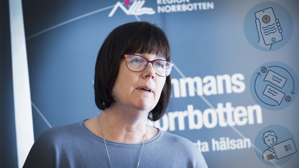 Pia Näsvall, chefsläkare vid Region Norrbotten, vädjar till skidanläggningar som tänkt ha öppet under påsken att tänka om. (Arkivbild)