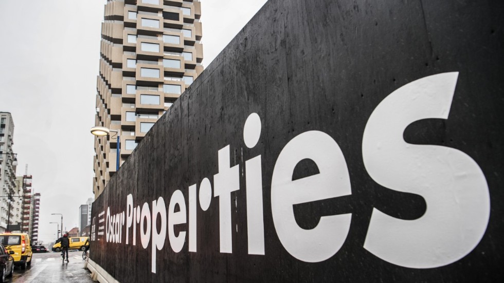 Oscar Properties "Norra tornen" vid Torsplan i Stockholm. Arkivbild.