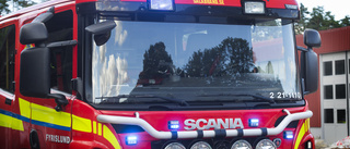 Brand i vedbod - spridning hindrad