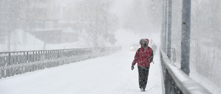 SMHI klass 1-varnar för snöfall