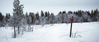 Länsstyrelsen varnar för dålig skoterled