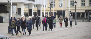 Julaftonens promenadtradition håller i sig