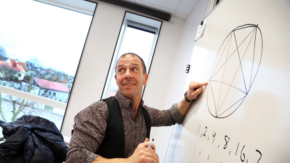 Anders Randler undervisar i matematik och programmering på Wisbygymnasiet. Han har arbetat som lärare i nästan 30 år.