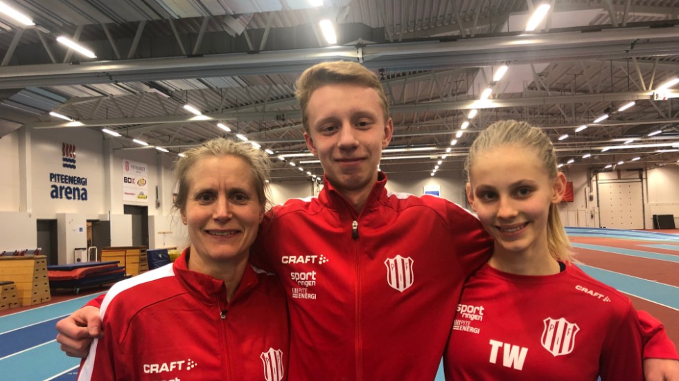 Malin Weiland, Felix Ridderstråle och Tuva Weiland var i rekordtagen.