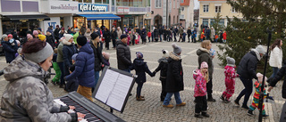 Julen raskades ut på Stora Torget