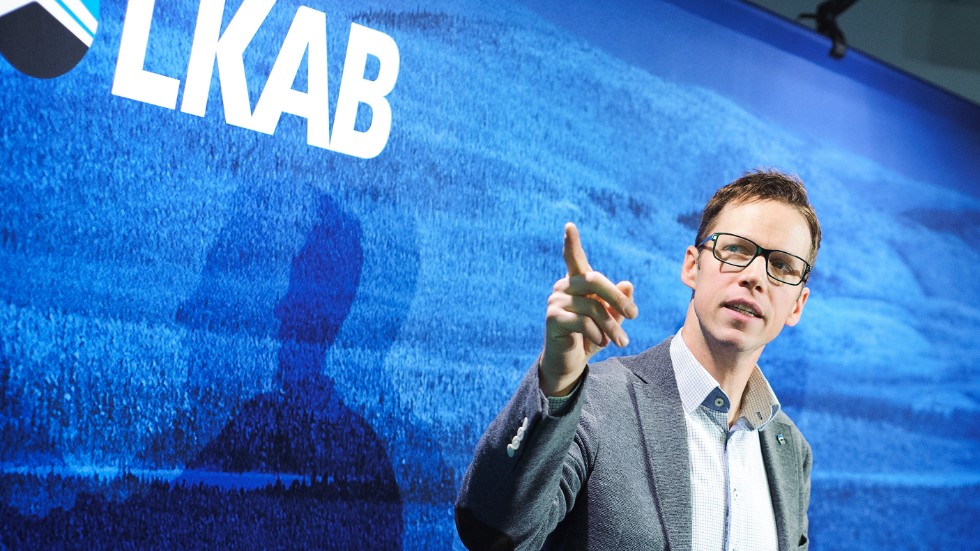 Anders Lindberg, presschef på LKAB.