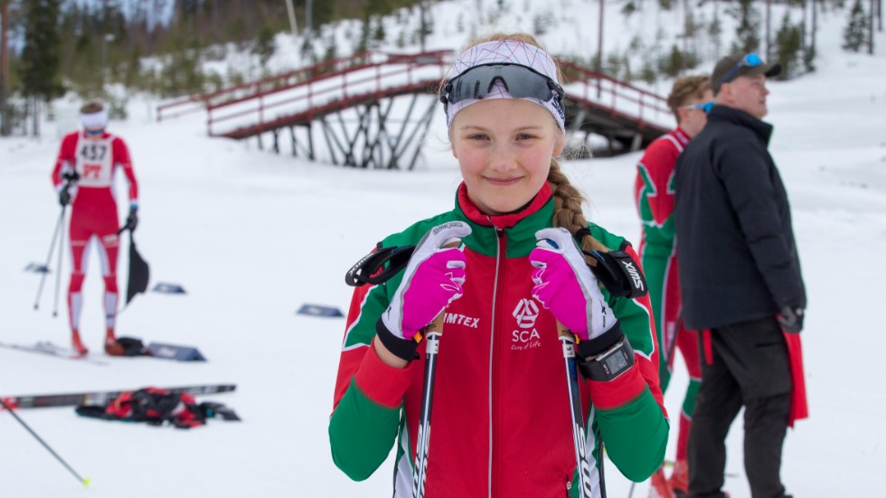 Lisa Eriksson, Ströömnäs GIF, dubbel fyra i helgen.