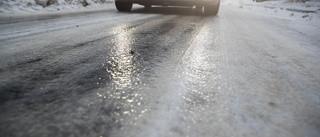 Varning för plötslig ishalka och snöfall