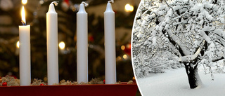 Chans till snö på första advent